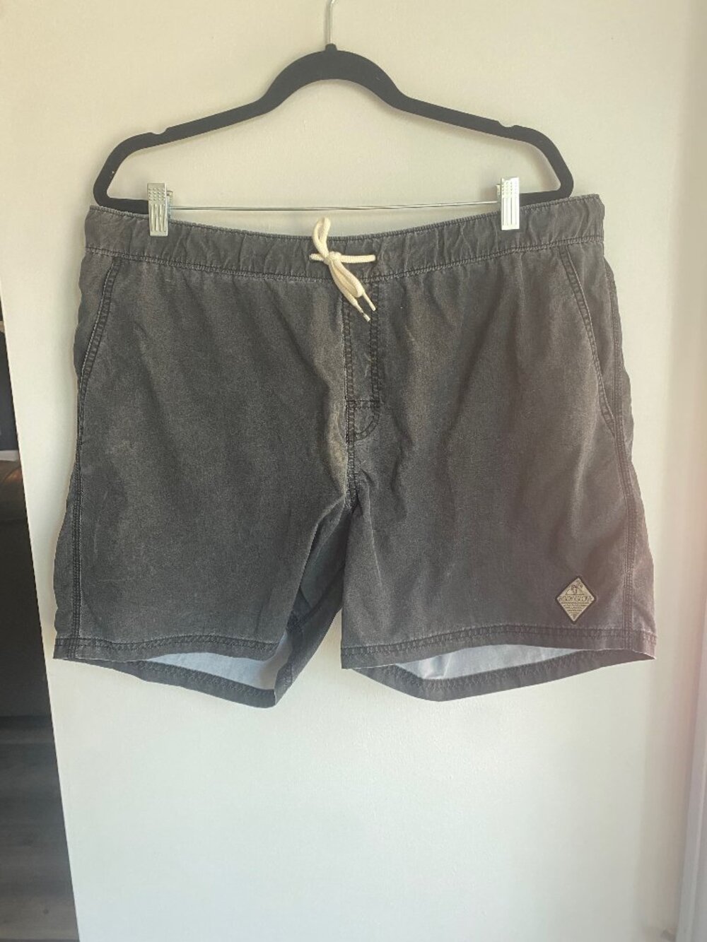 Body Glove Gray 17" Swim Trunks Board Shorts